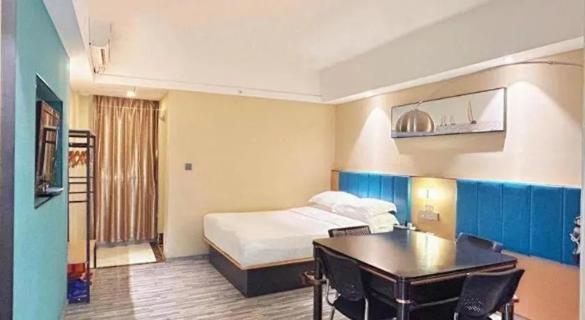 Bed in Jingtu hotel zhanjiang dingsheng plaza store