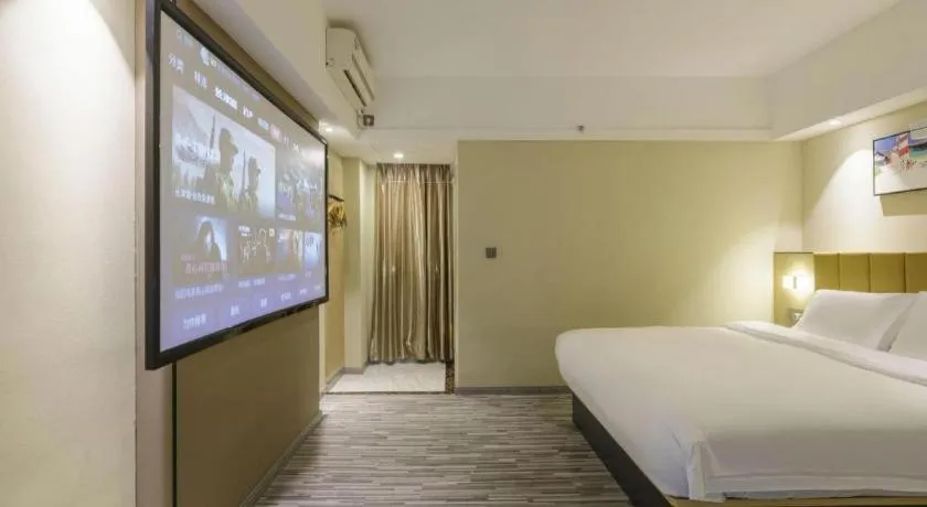 Bed in Jingtu hotel zhanjiang dingsheng plaza store