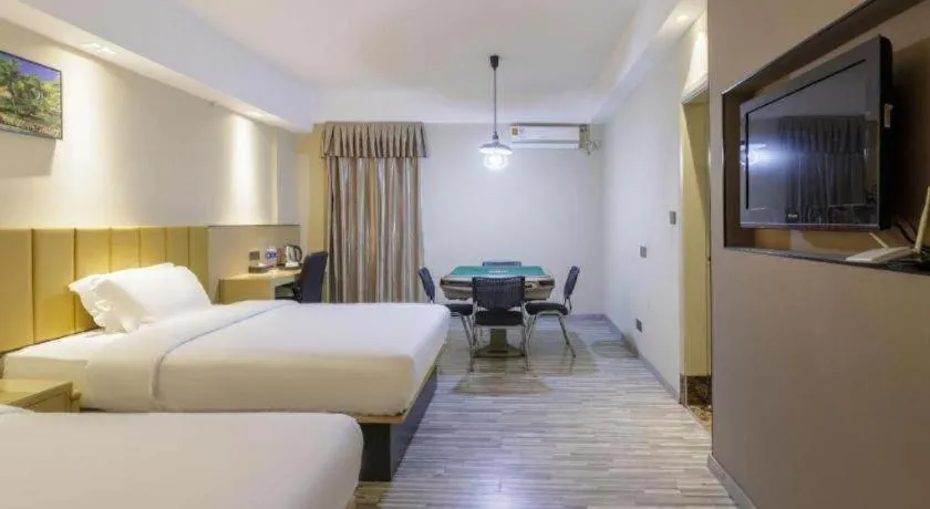 Bed in Jingtu hotel zhanjiang dingsheng plaza store
