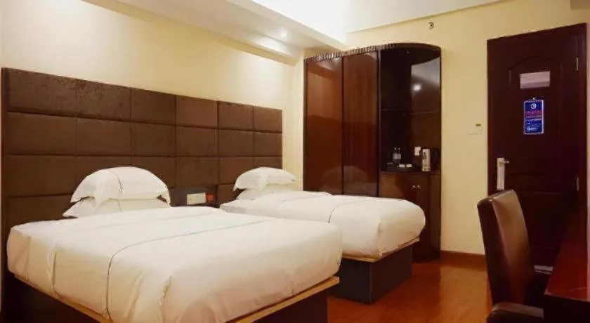Bed in Jingtu hotel zhanjiang dingsheng plaza store