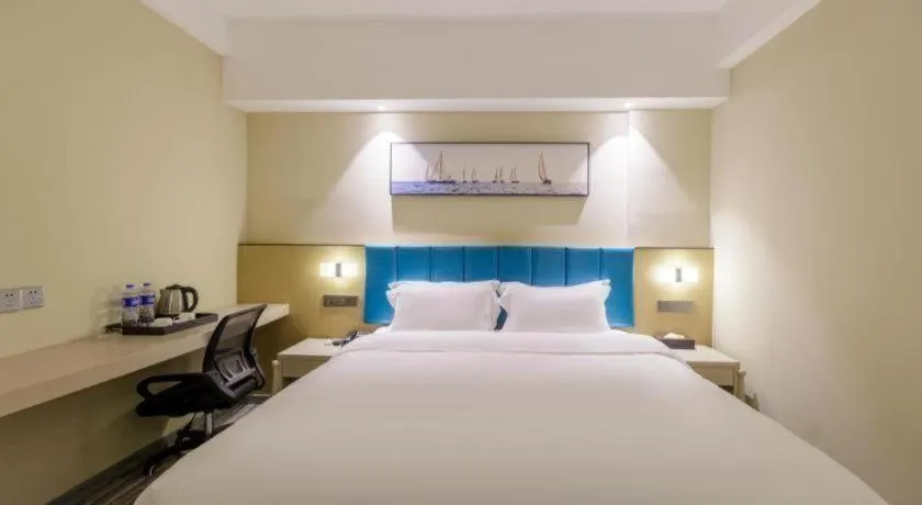 Bed in Jingtu hotel zhanjiang dingsheng plaza store