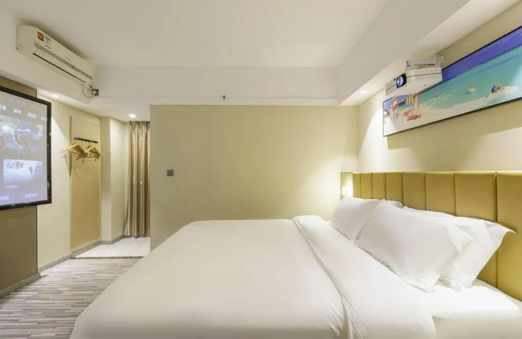 Bed in Jingtu hotel zhanjiang dingsheng plaza store