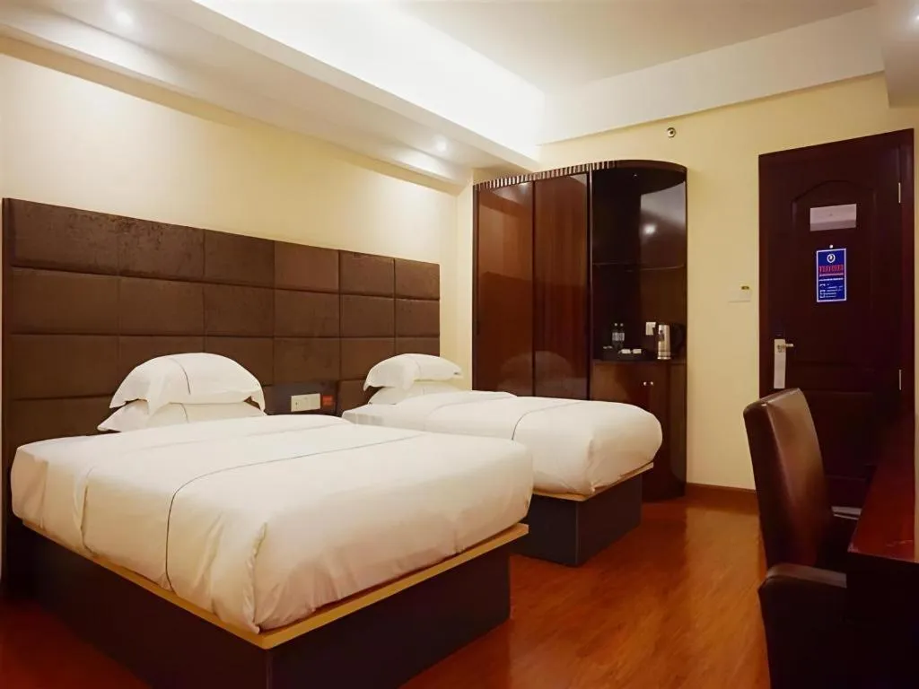 Bed in Jingtu hotel zhanjiang dingsheng plaza store