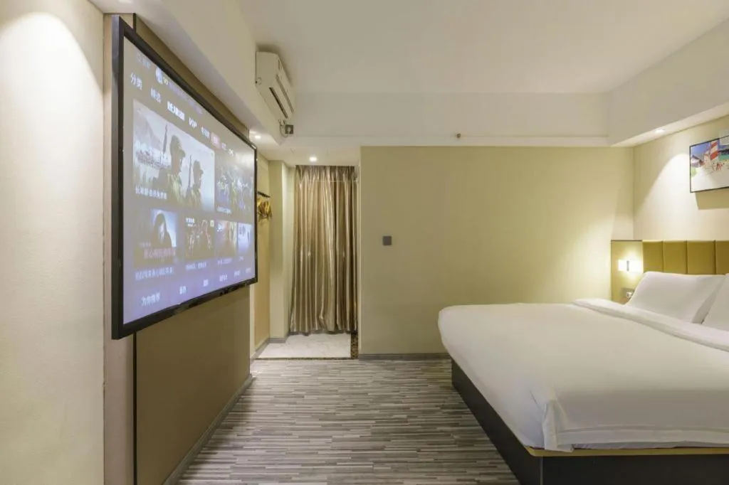 Bed in Jingtu hotel zhanjiang dingsheng plaza store