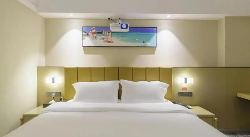 Bed in Jingtu hotel zhanjiang dingsheng plaza store