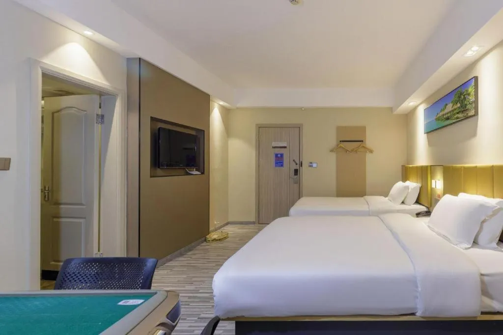 Bed in Jingtu hotel zhanjiang dingsheng plaza store