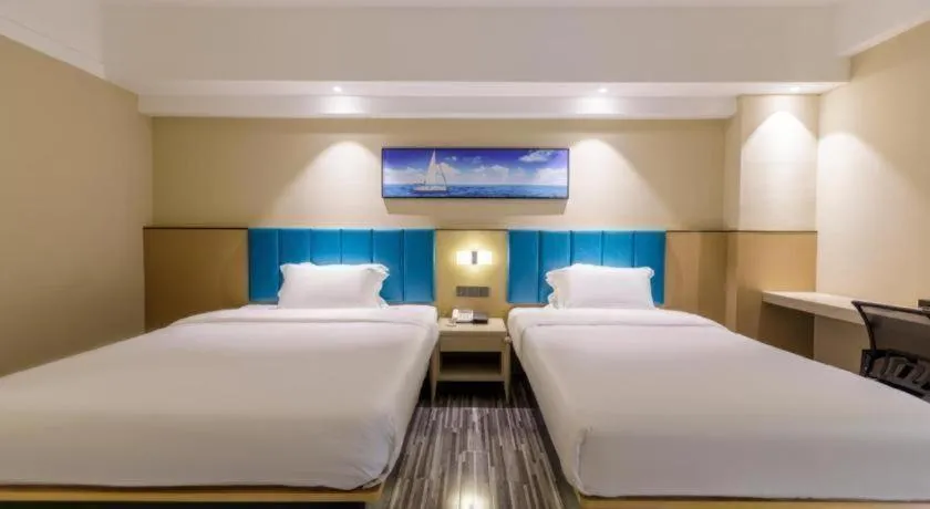 Bed in Jingtu hotel zhanjiang dingsheng plaza store