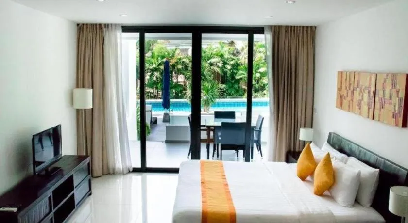 Bed in Sansuri Resort