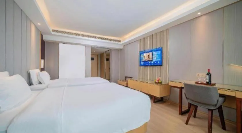 Bed in Lavande Hotels Guangzhou Baiyun Avenue North Metro Station