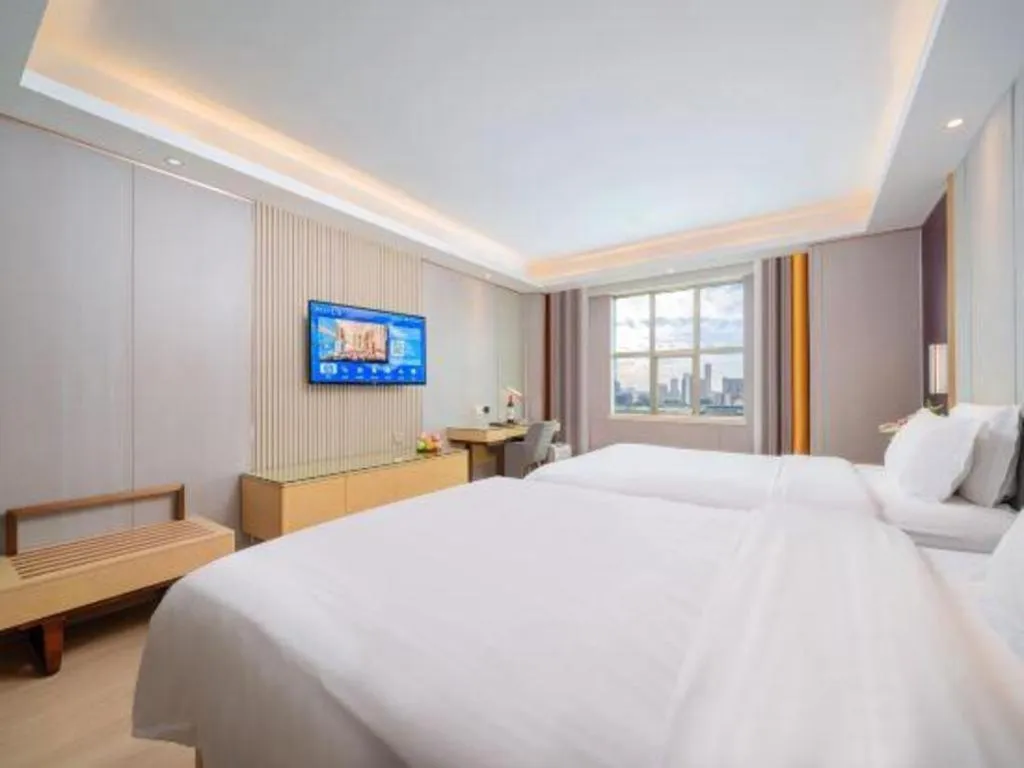 Bed in Lavande Hotels Guangzhou Baiyun Avenue North Metro Station