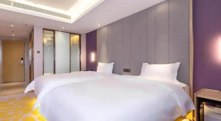 Bed in Lavande Hotels Guangzhou Baiyun Avenue North Metro Station