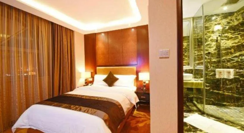 Bed in The Bmc Hotel