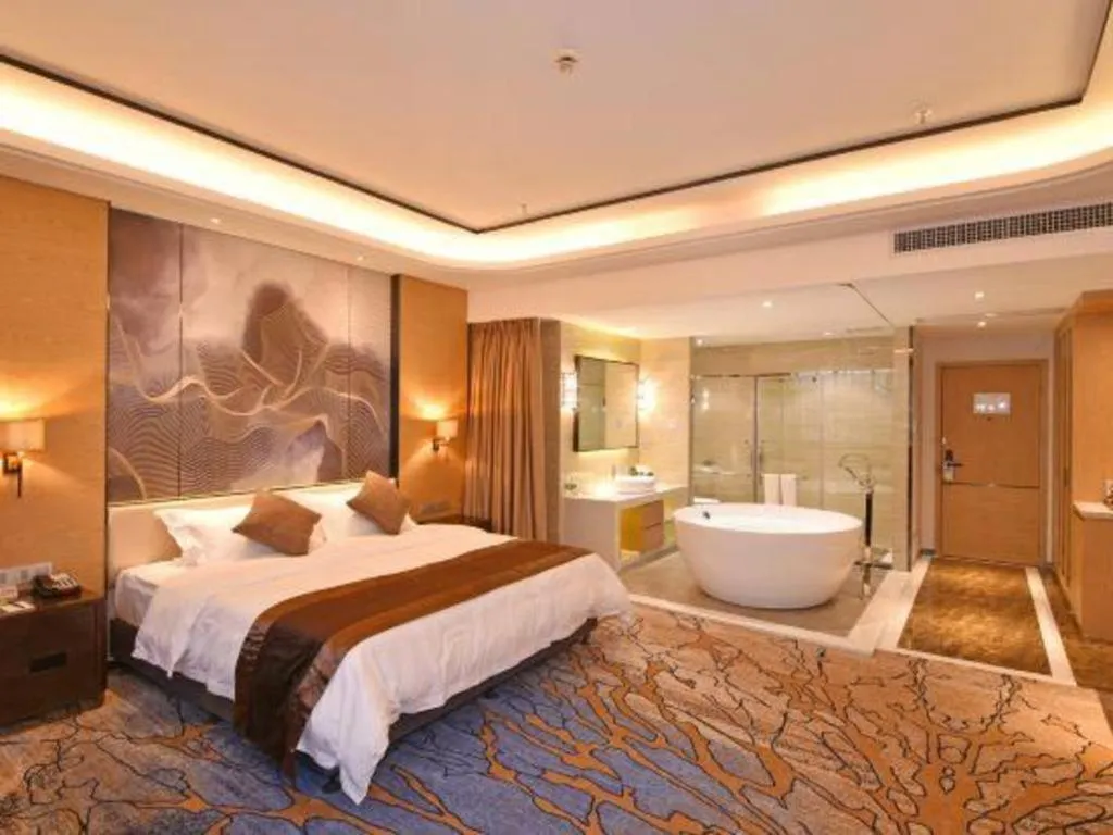 Bed in The Bmc Hotel