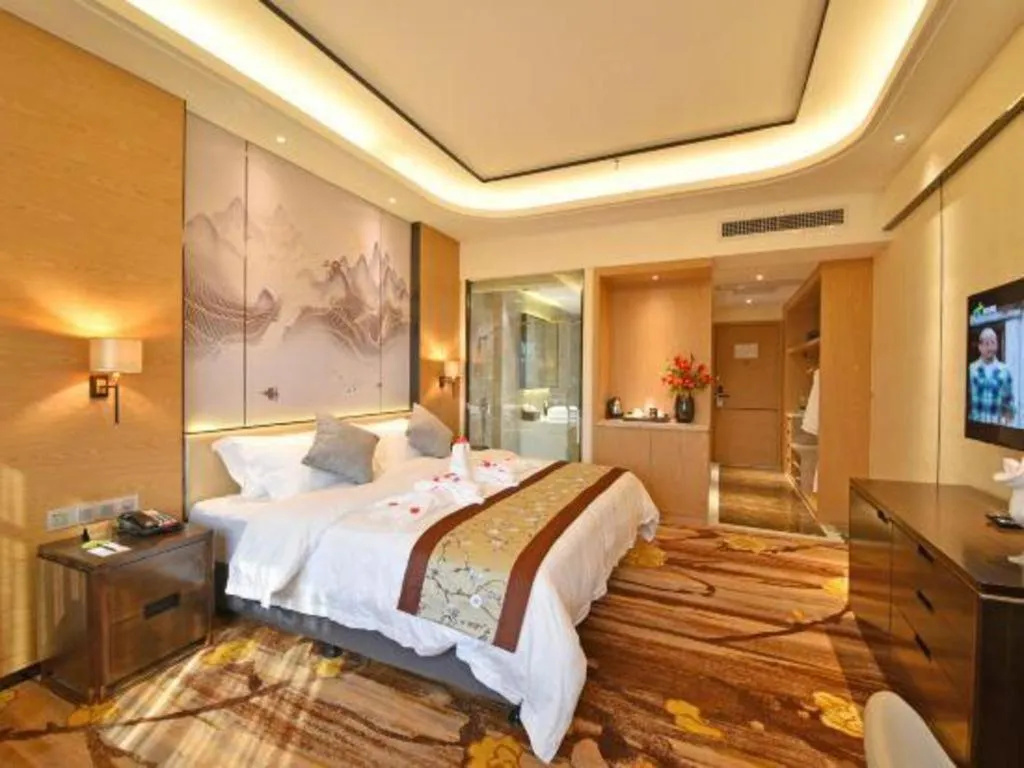 Bed in The Bmc Hotel