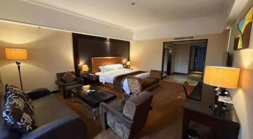 Bed in The Bmc Hotel