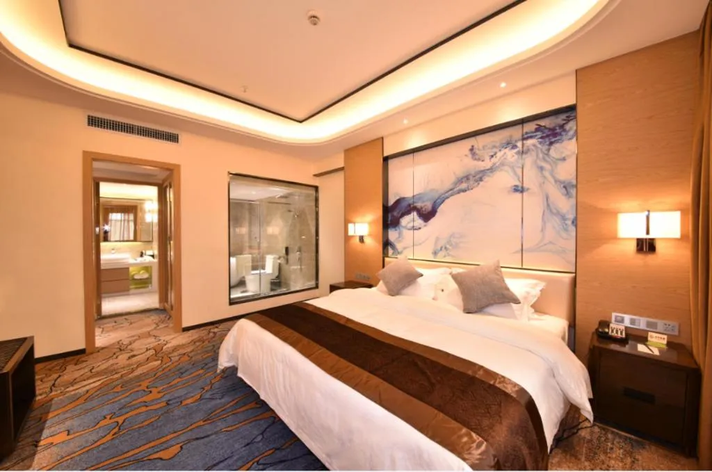 Bed in The Bmc Hotel