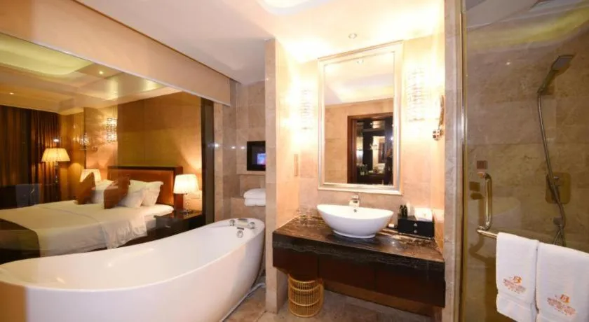 Bed in The Bmc Hotel