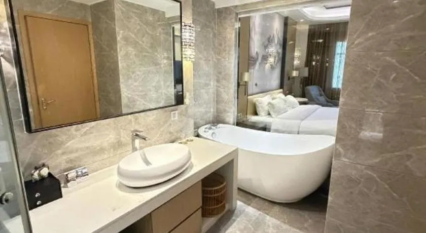 Bed in The Bmc Hotel