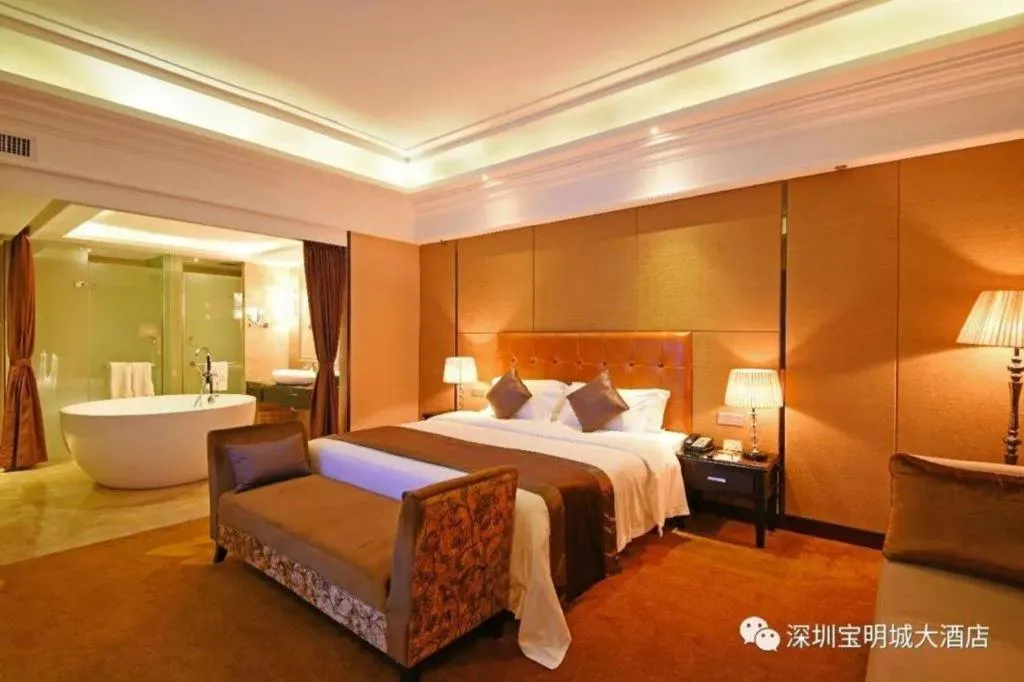 Bed in The Bmc Hotel