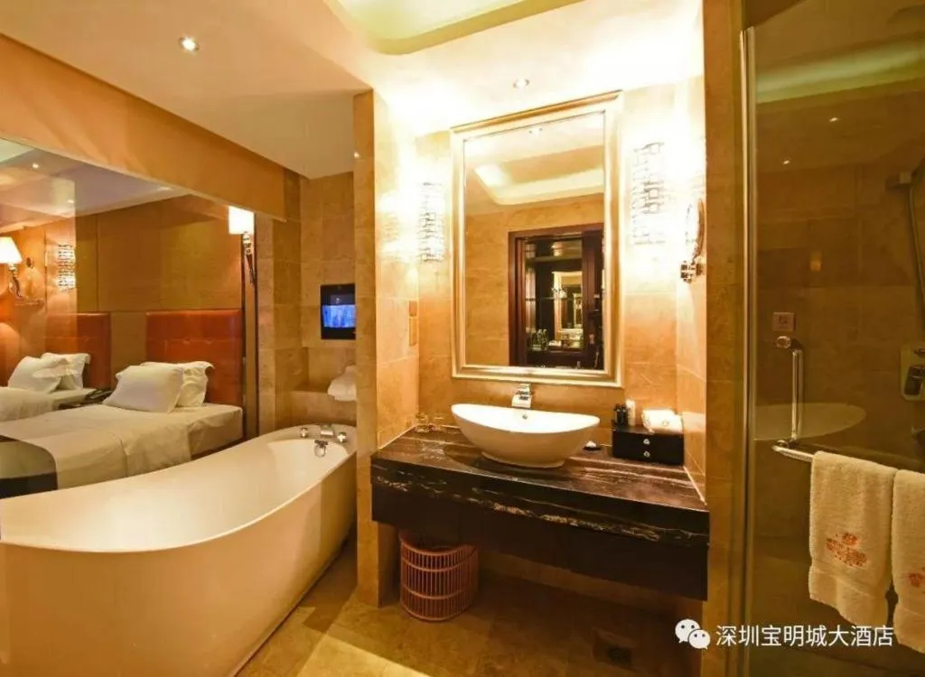 Bed in The Bmc Hotel