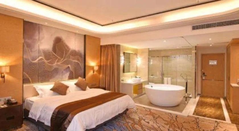 Bed in The Bmc Hotel