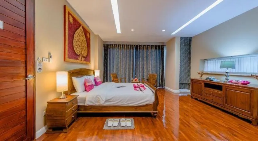 Bed in Dream Luxury Chiang Mai Pool Villa