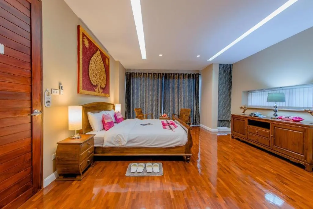 Bed in Dream Luxury Chiang Mai Pool Villa