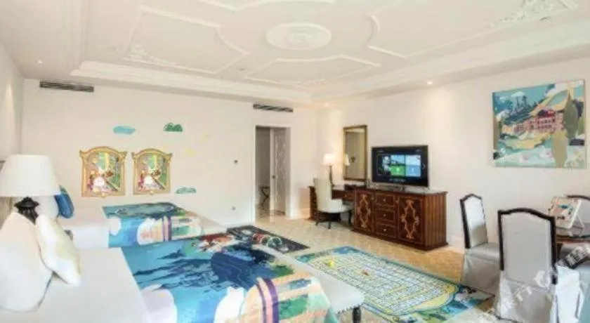 Bed in Wyndham Grand Plaza Royale Resort Nanjing