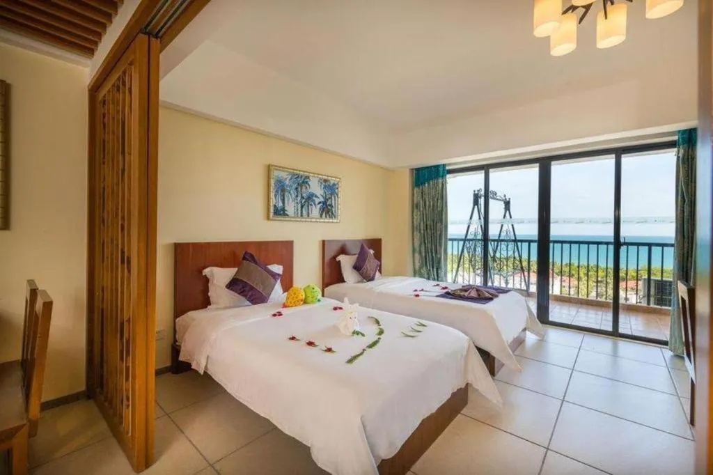 Bed in Yuhai International Resort Hotel
