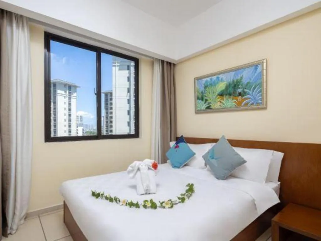 Bed in Yuhai International Resort Hotel