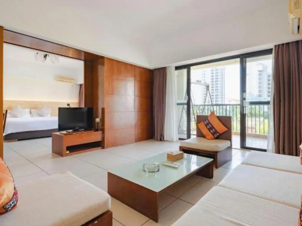 Bed in Yuhai International Resort Hotel