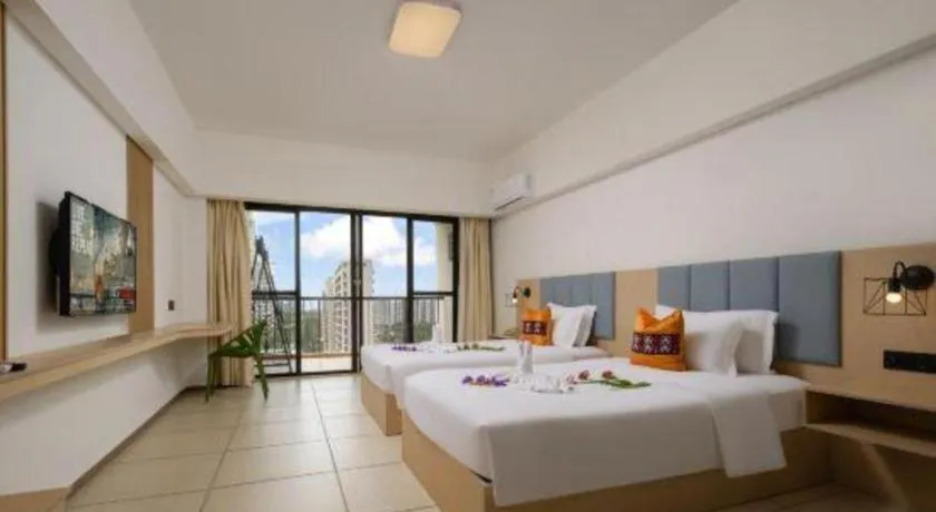 Bed in Yuhai International Resort Hotel