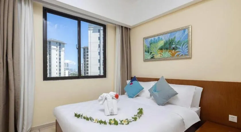 Bed in Yuhai International Resort Hotel