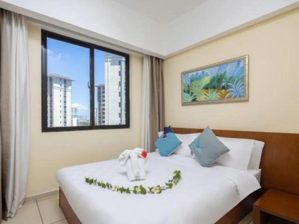 Bed in Yuhai International Resort Hotel