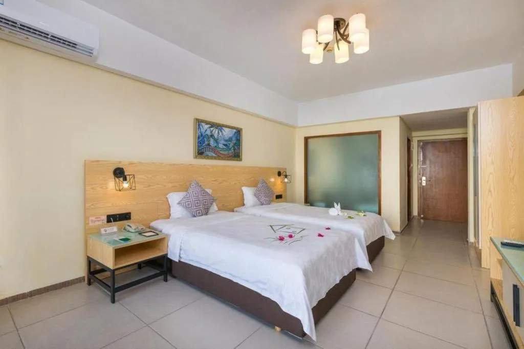 Bed in Yuhai International Resort Hotel