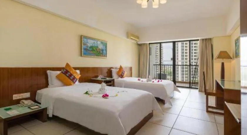 Bed in Yuhai International Resort Hotel