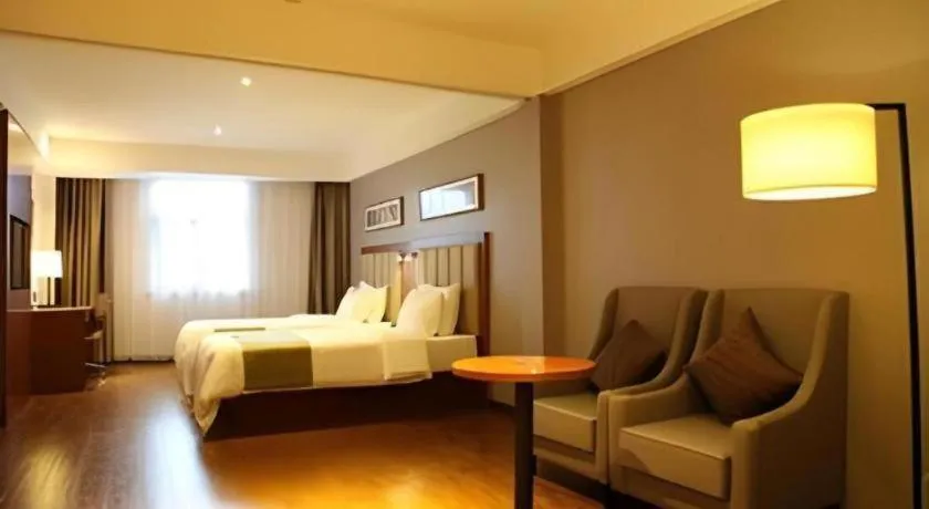 Bed in Yitel Hotel Shanghai Hongqiao Linkong Industrial Park Songhong Road Metro Station
