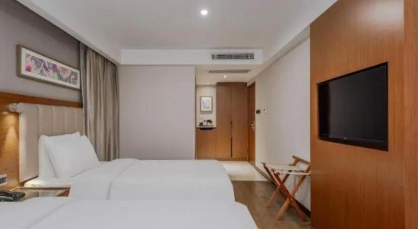 Bed in Yitel Hotel Shanghai Hongqiao Linkong Industrial Park Songhong Road Metro Station