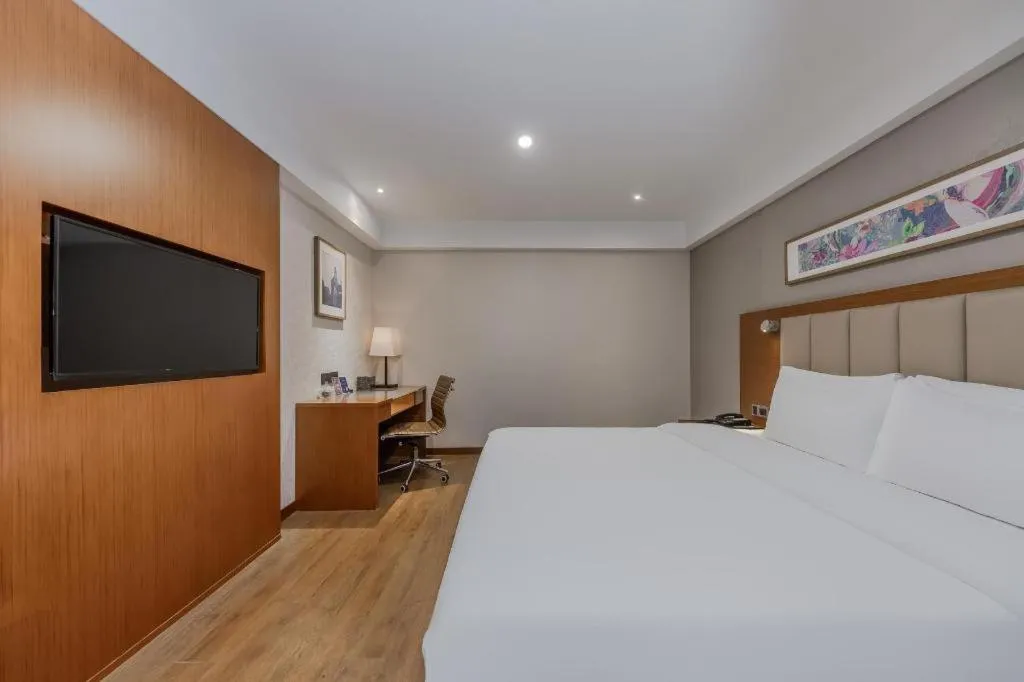 Bed in Yitel Hotel Shanghai Hongqiao Linkong Industrial Park Songhong Road Metro Station