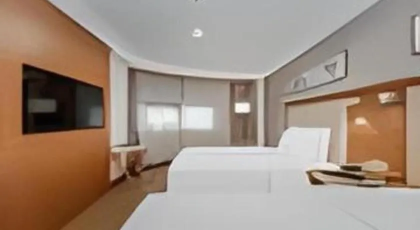 Bed in Yitel Hotel Shanghai Hongqiao Linkong Industrial Park Songhong Road Metro Station