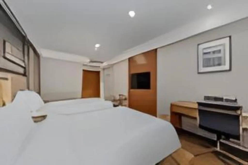 Bed in Yitel Hotel Shanghai Hongqiao Linkong Industrial Park Songhong Road Metro Station