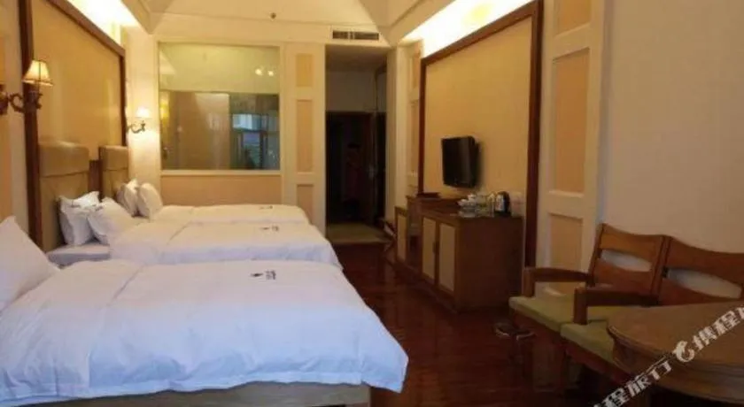 Bed in Shaoguan Palace International Resorts