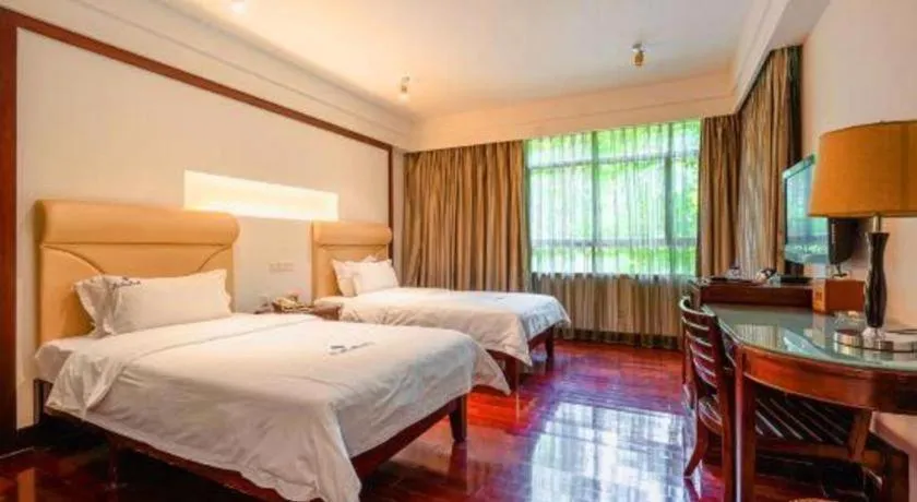Bed in Shaoguan Palace International Resorts