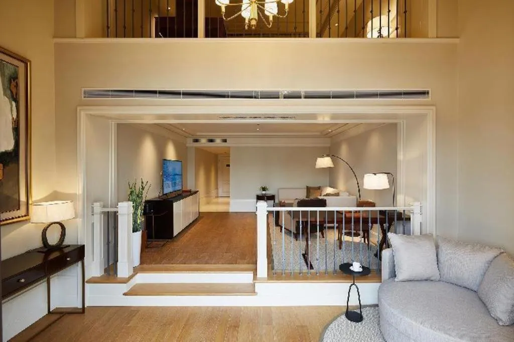 Bed in Donghai Xianhucheng Huanglong Hotel