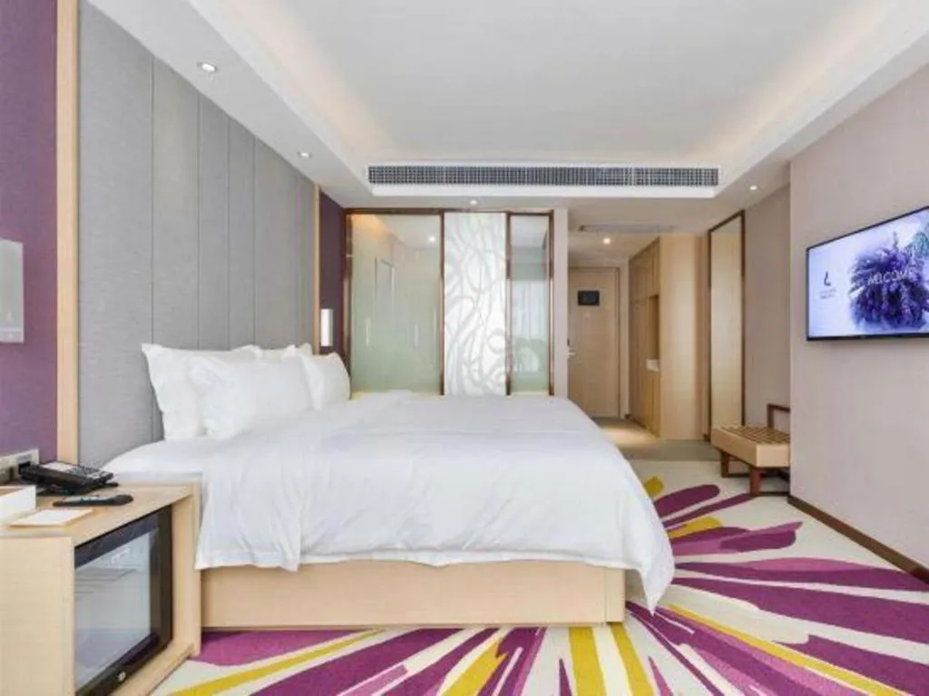 Bed in Lavande Hotels·Guangzhou Jiahe Wanggang Metro Station