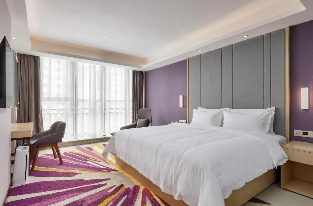 Bed in Lavande Hotels·Guangzhou Jiahe Wanggang Metro Station