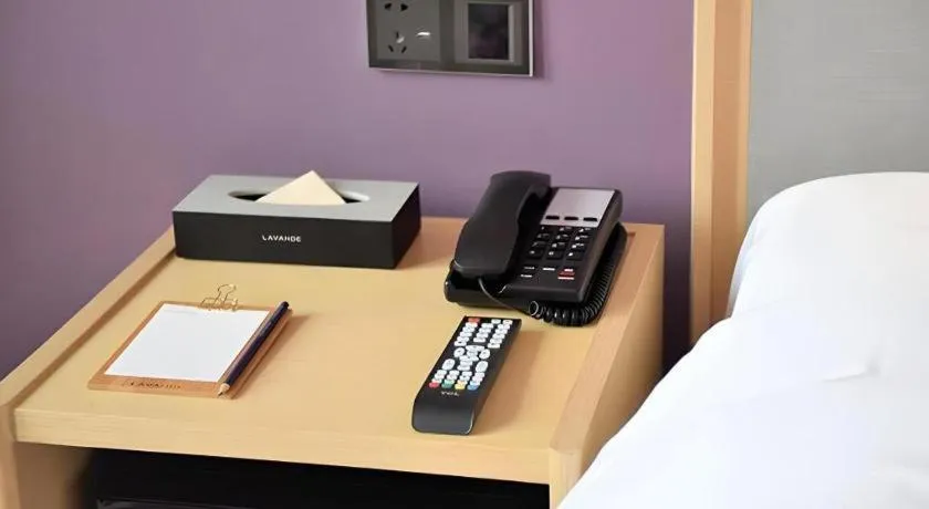 Bed in Lavande Hotels·Guangzhou Jiahe Wanggang Metro Station