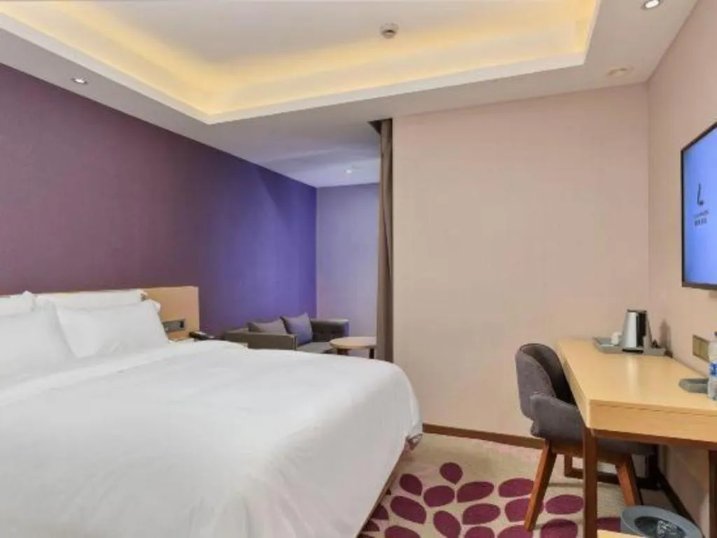 Bed in Lavande Hotels·Guangzhou Jiahe Wanggang Metro Station