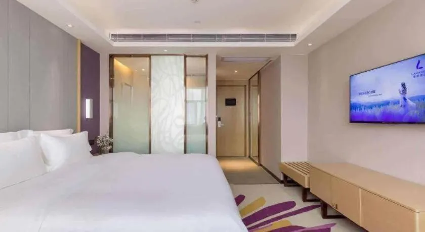 Bed in Lavande Hotels·Guangzhou Jiahe Wanggang Metro Station