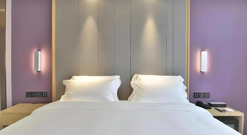 Bed in Lavande Hotels·Guangzhou Jiahe Wanggang Metro Station